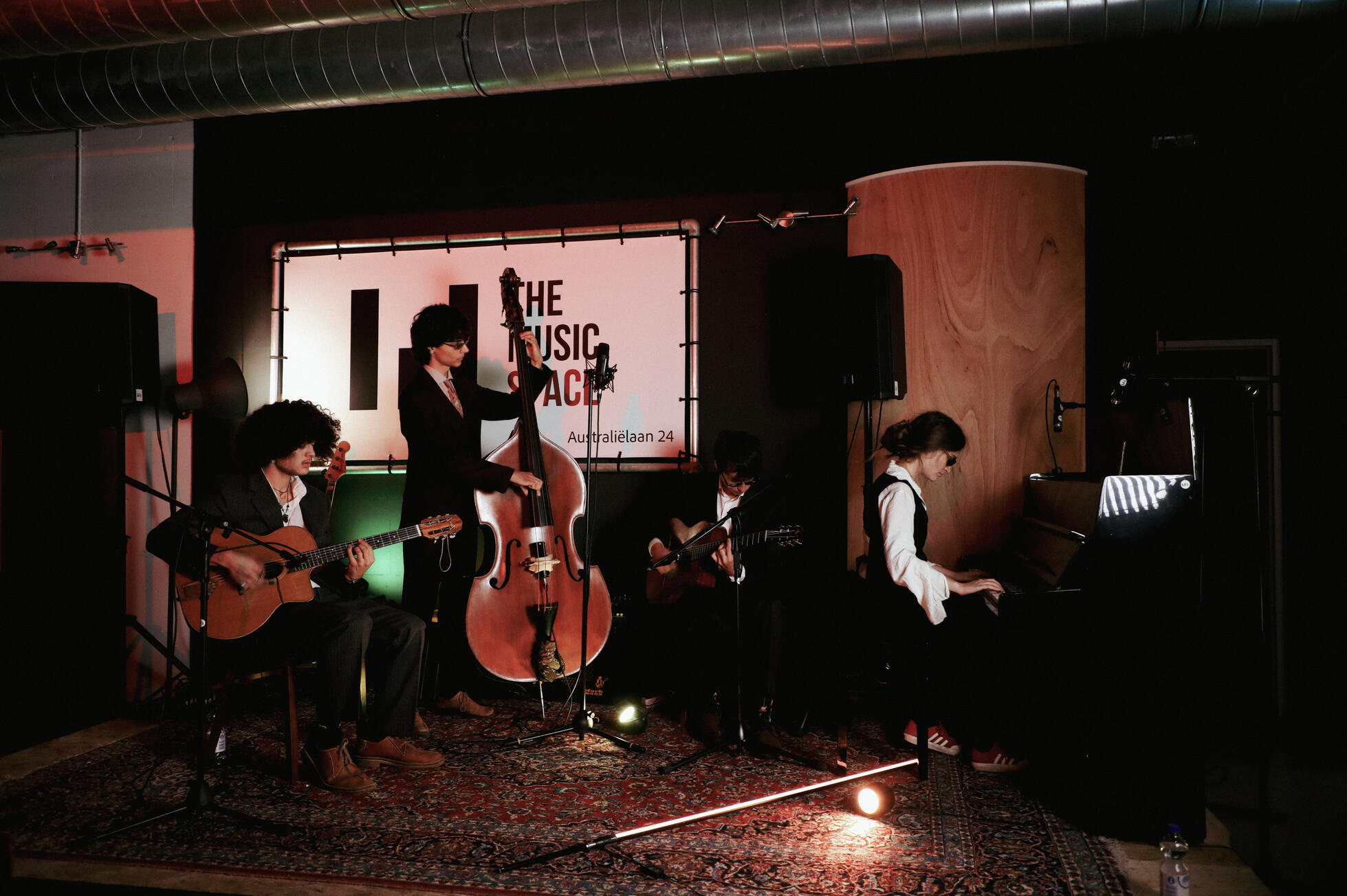 Quartet recording at The Music Space, Utrecht 2026