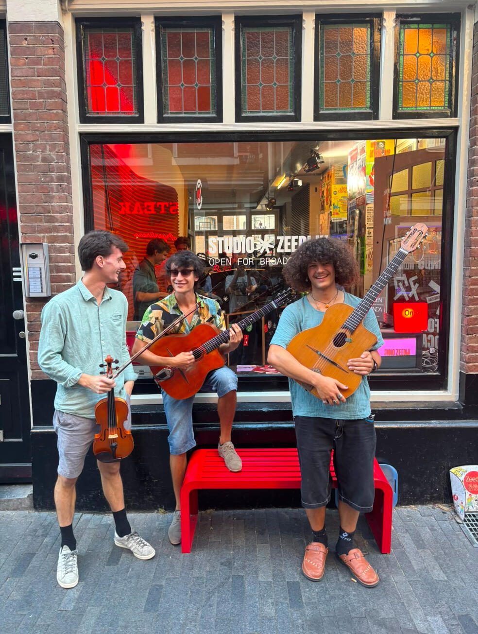 Recording live at Radio Studio Zeedijk in 2026