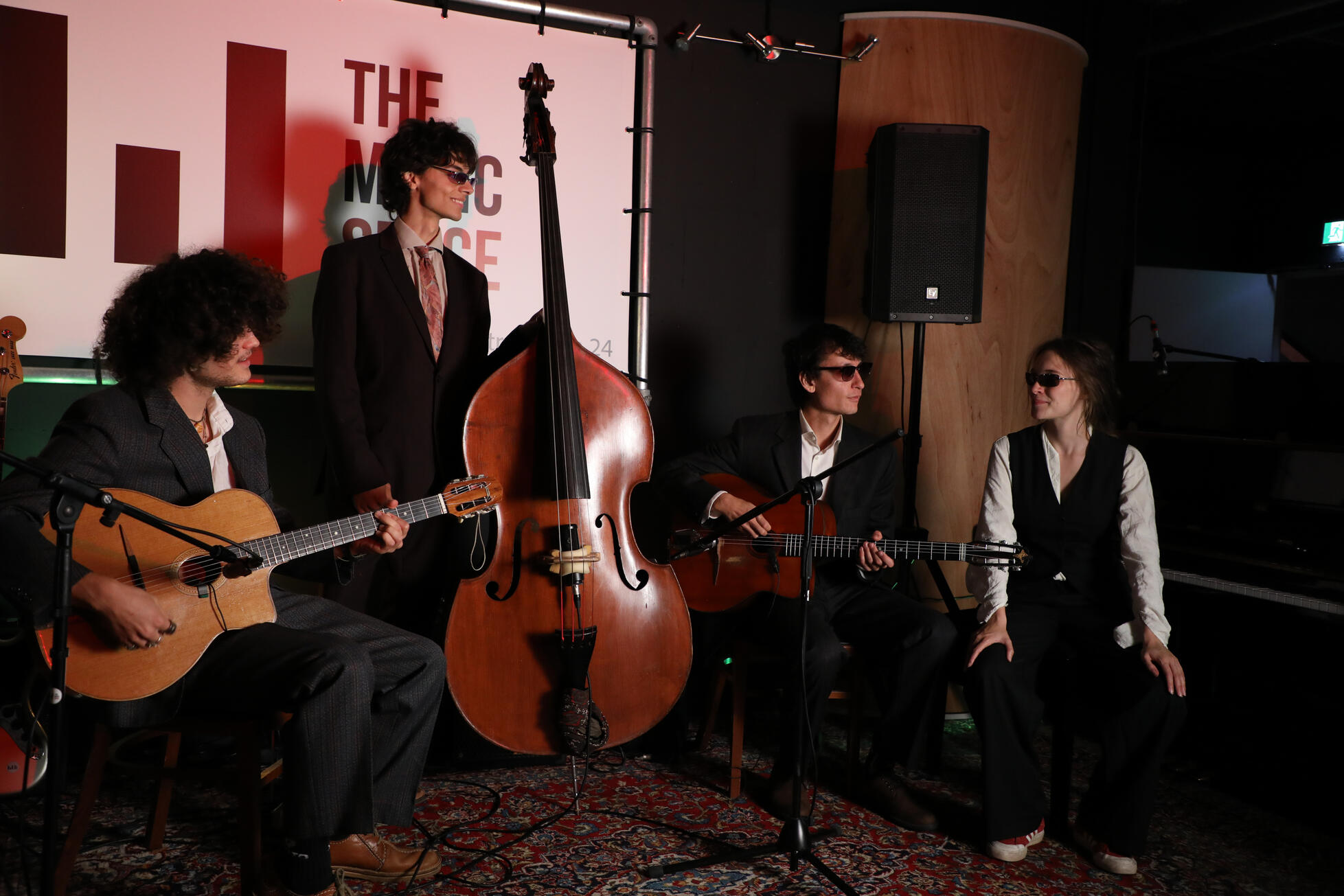 Quartet recording at The Music Space, Utrecht 2026